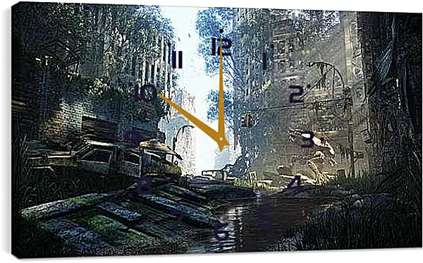 Часы картина - Crysis 3