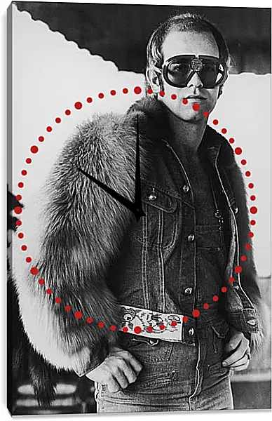 Часы картина - Элтон Джон. Elton John