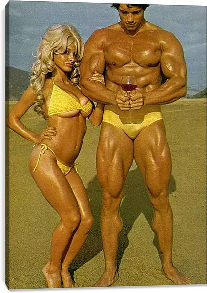 Постер на подрамнике - Арнольд Шварценеггер (Arnold Schwarzenegger)