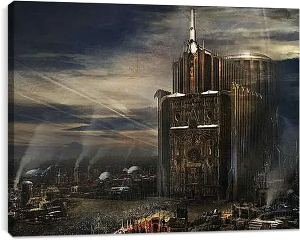 Постер на подрамнике - Warhammer