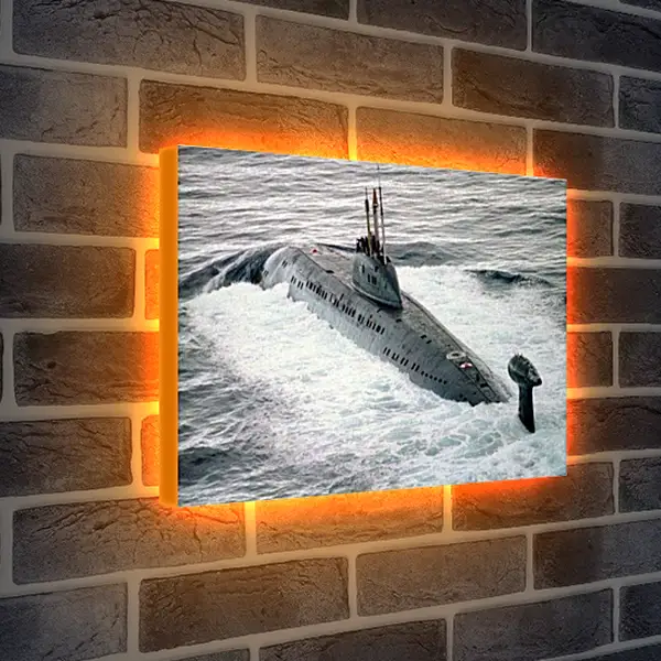 Лайтбокс световая панель - Подводная лодка