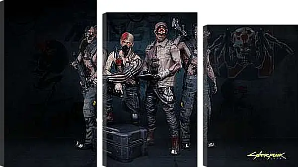 Модульная картина - Cyberpunk 2077