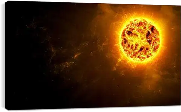 Постер на подрамнике - Космос