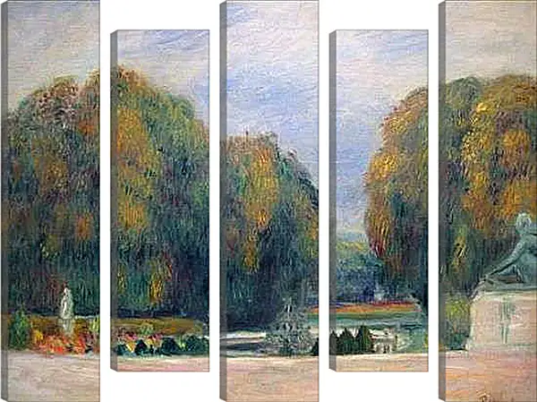 Модульная картина - Versailles. Пьер Огюст Ренуар