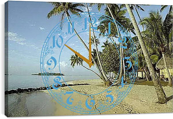 Часы картина - Лето