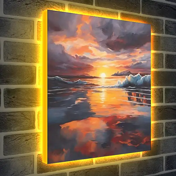 Лайтбокс световая панель - Расвет