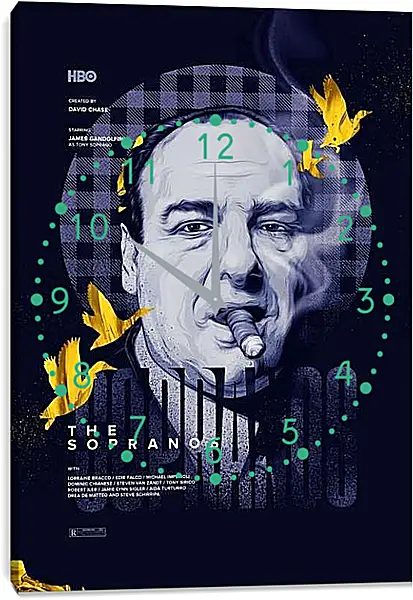 Часы картина - Клан Сопрано. The Sopranos