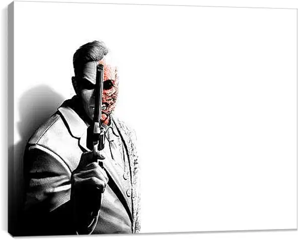 Постер на подрамнике - Batman: Arkham City