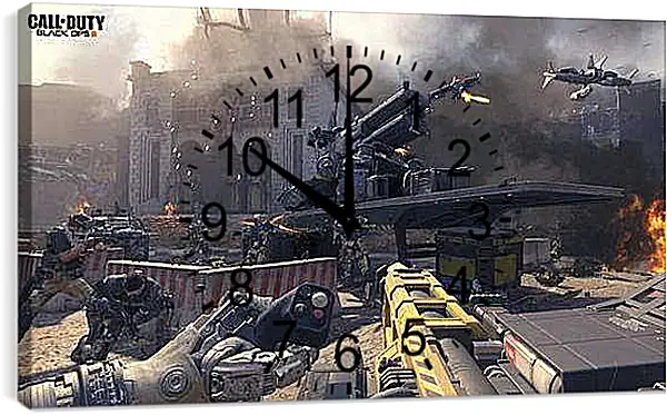 Часы картина - Call Of Duty: Black Ops III
