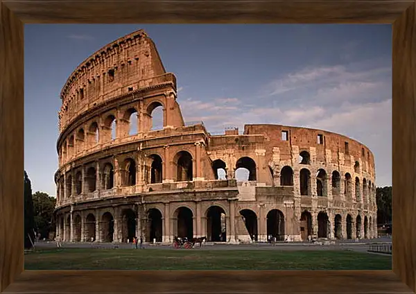 Картина в раме - Колизей в Риме. Италия.