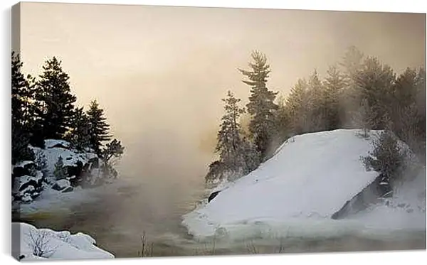 Постер на подрамнике - Зима