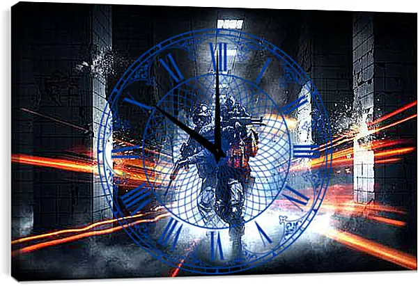 Часы картина - Battlefield 3