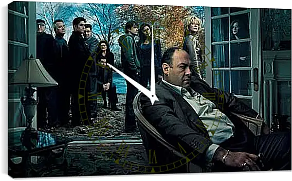 Часы картина - Клан Сопрано. The Sopranos