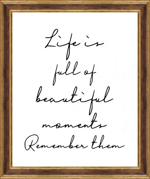 Картина в раме - Прекрасные моменты