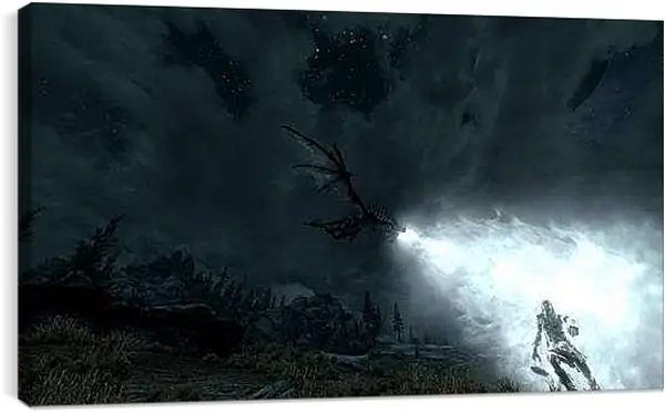 Постер на подрамнике - The Elder Scrolls V: Skyrim
