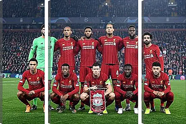 Модульная картина - Фото перед матчем ФК Ливерпуль. FC Liverpool