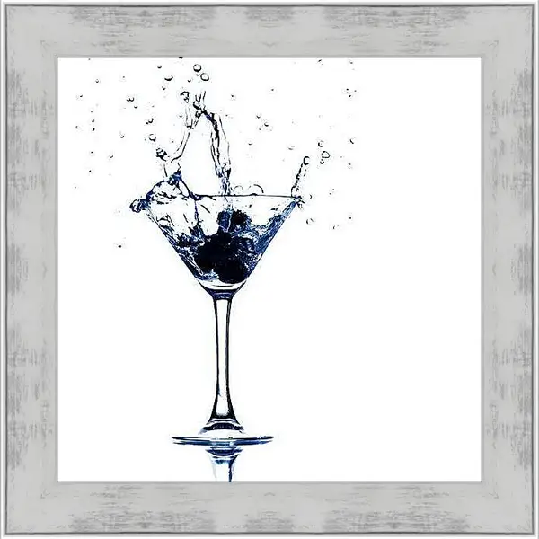 Картина в раме - Мартини. Всплеск Свежести.