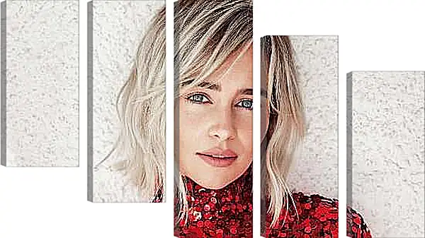Модульная картина - Эмилия Кларк. Emilia Clarke