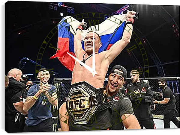 Часы картина - UFC. MMA. Пётр Ян