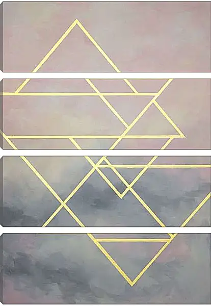 Модульная картина - Abstraction geometry. Mari Dein