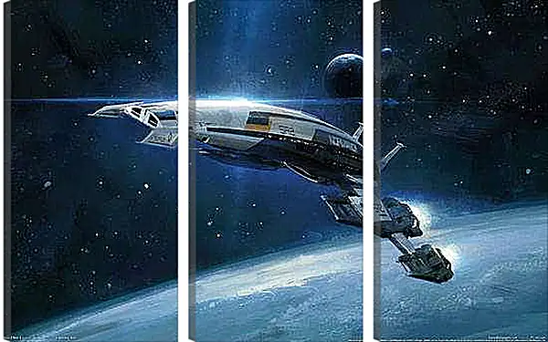 Модульная картина - Mass Effect 3