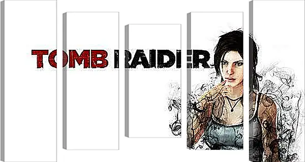 Модульная картина - Tomb Raider