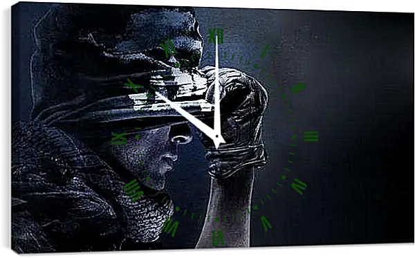 Часы картина - Call Of Duty: Ghosts