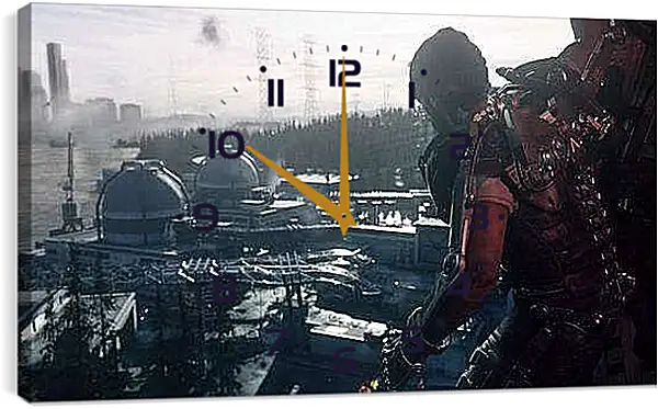 Часы картина - Call Of Duty: Advanced Warfare