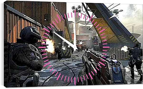 Часы картина - Call Of Duty: Black Ops II