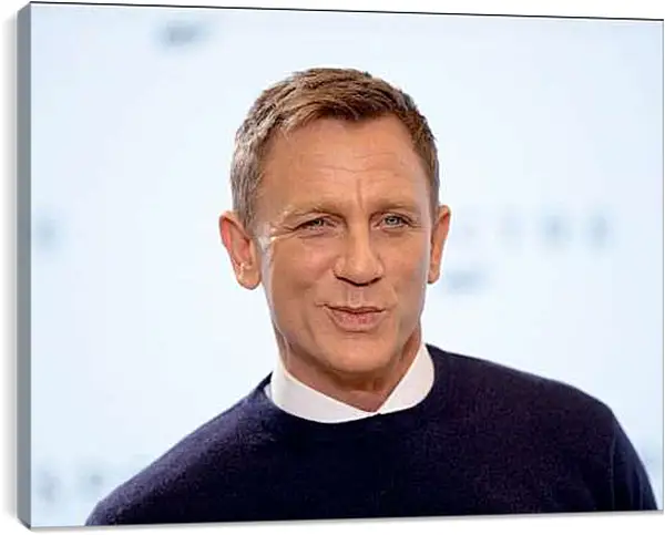 Постер на подрамнике - Дэниел Крейг. Daniel Craig