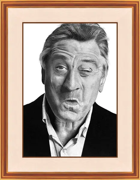 Картина в раме - Роберт Де Ниро. Robert De Niro