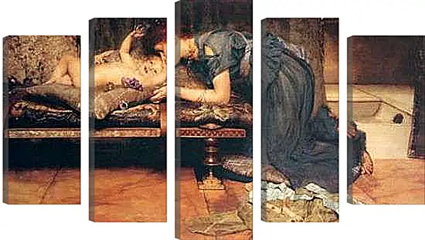 Модульная картина - An Earthly Paradise. Лоуренс Альма-Тадема