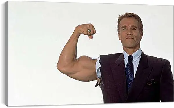 Постер на подрамнике - Арнольд Шварценеггер (Arnold Schwarzenegger)