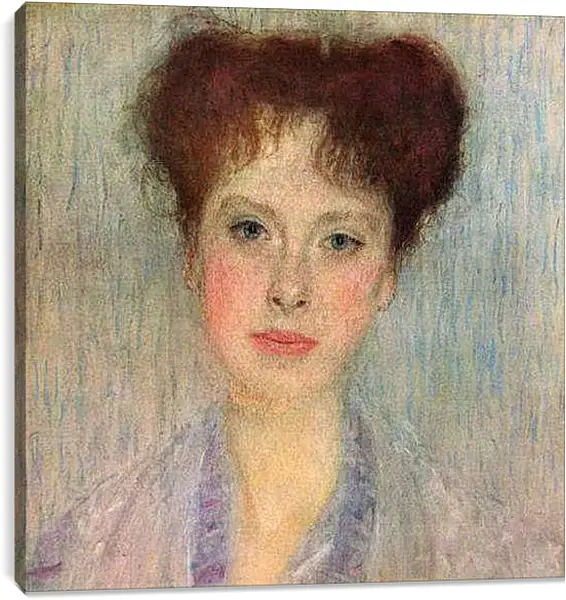 Постер на подрамнике - Bildnis Gertha Fersovanyi (Detail). Густав Климт