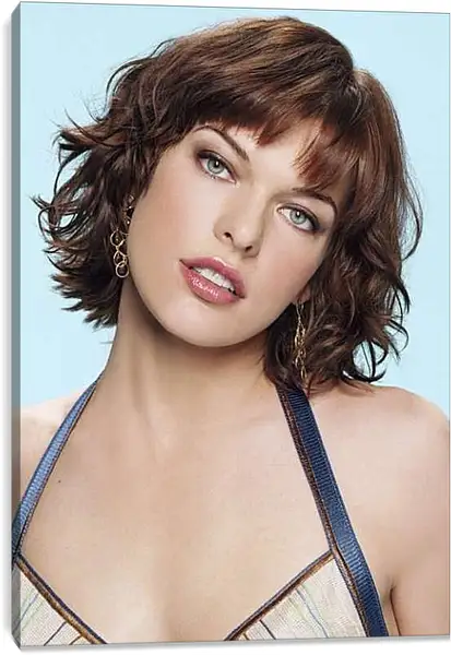 Постер на подрамнике - Милла Йовович. Milla Jovovich