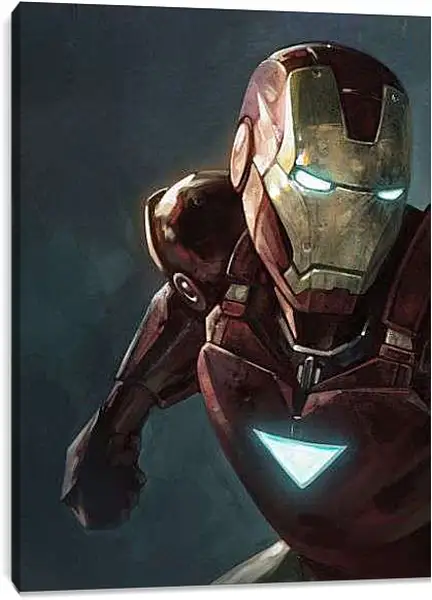 Постер на подрамнике - Железный человек. Iron Man