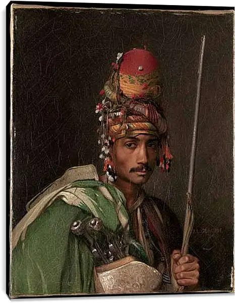 Постер на подрамнике - Bashi-Bazouk - Баши-базук. Жан-Леон Жером