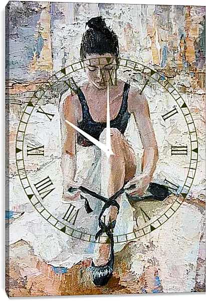 Часы картина - Балерина