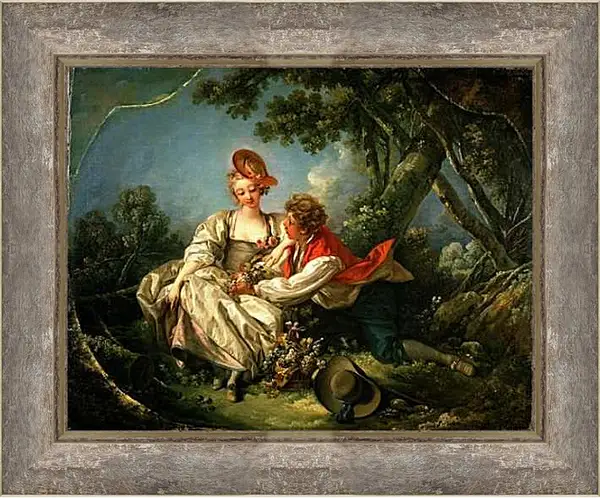 Картина в раме - The Four Seasons Autumn. Франсуа Буше