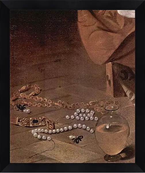 Картина в раме - Maria Magdalena. Микеланджело Караваджо