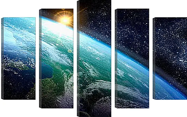 Модульная картина - Космос