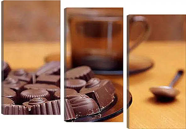 Модульная картина - Конфеты. Сладкое Удовольствие.