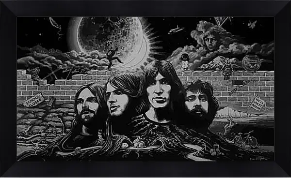 Картина в раме - Пинк Флойд. Pink Floyd