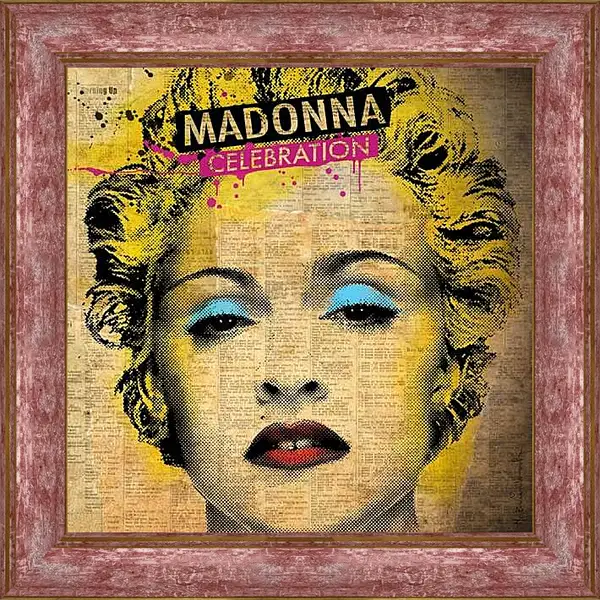 Картина в раме - Madonna - Мадонна
