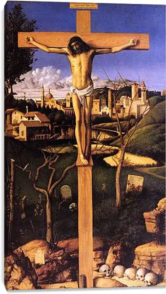 Постер на подрамнике - The Crucifixion. Джованни Беллини