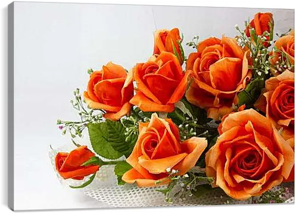 Постер на подрамнике - Розы