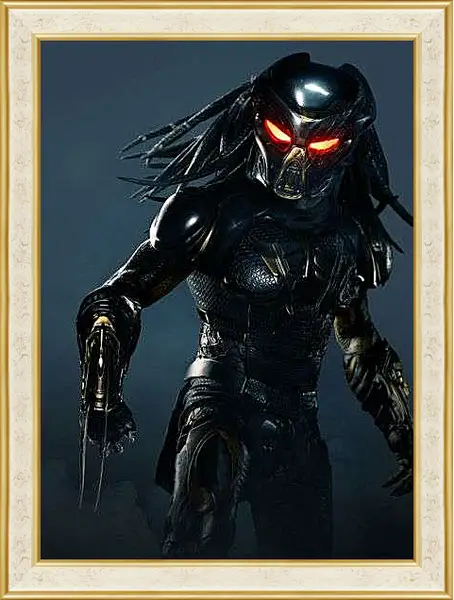 Картина в раме - Хищник в боевой готовности