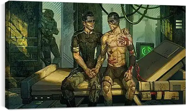 Постер на подрамнике - Mass Effect 3