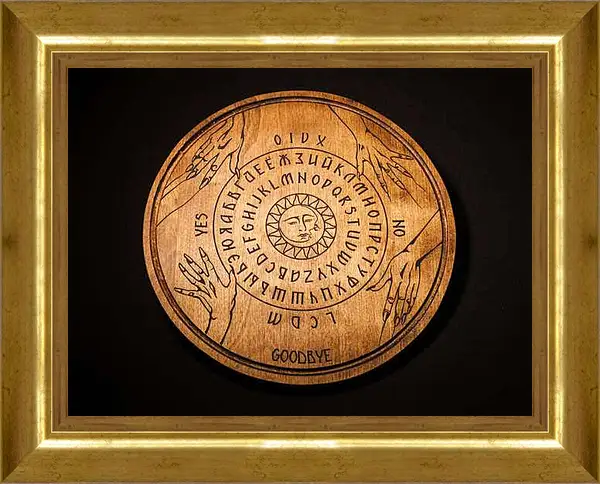 Картина в раме - Эзотерическая доска для спиритического сеанса