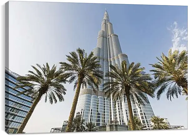 Постер на подрамнике - Бурдж-Халифа. Дубай